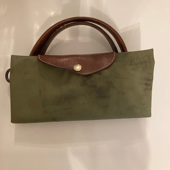 Longchamp Le Pliage large travel tote WELL-WORN - Picture 2 of 9